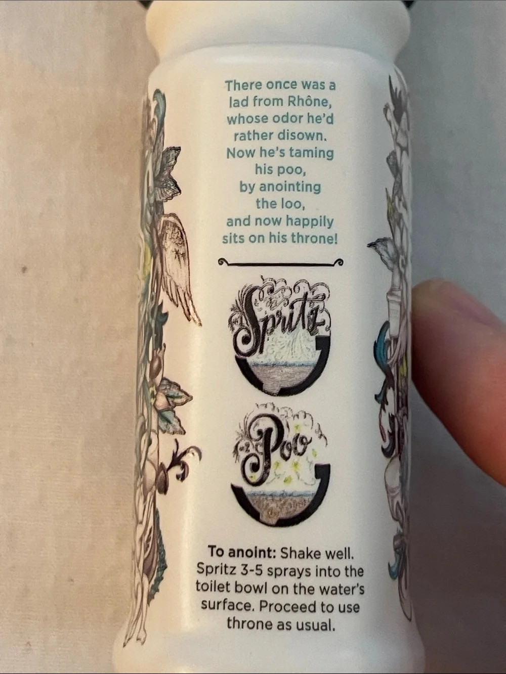 Before-You-Go Toilet Spray – Teal Packaging (Vanilla Mint)
